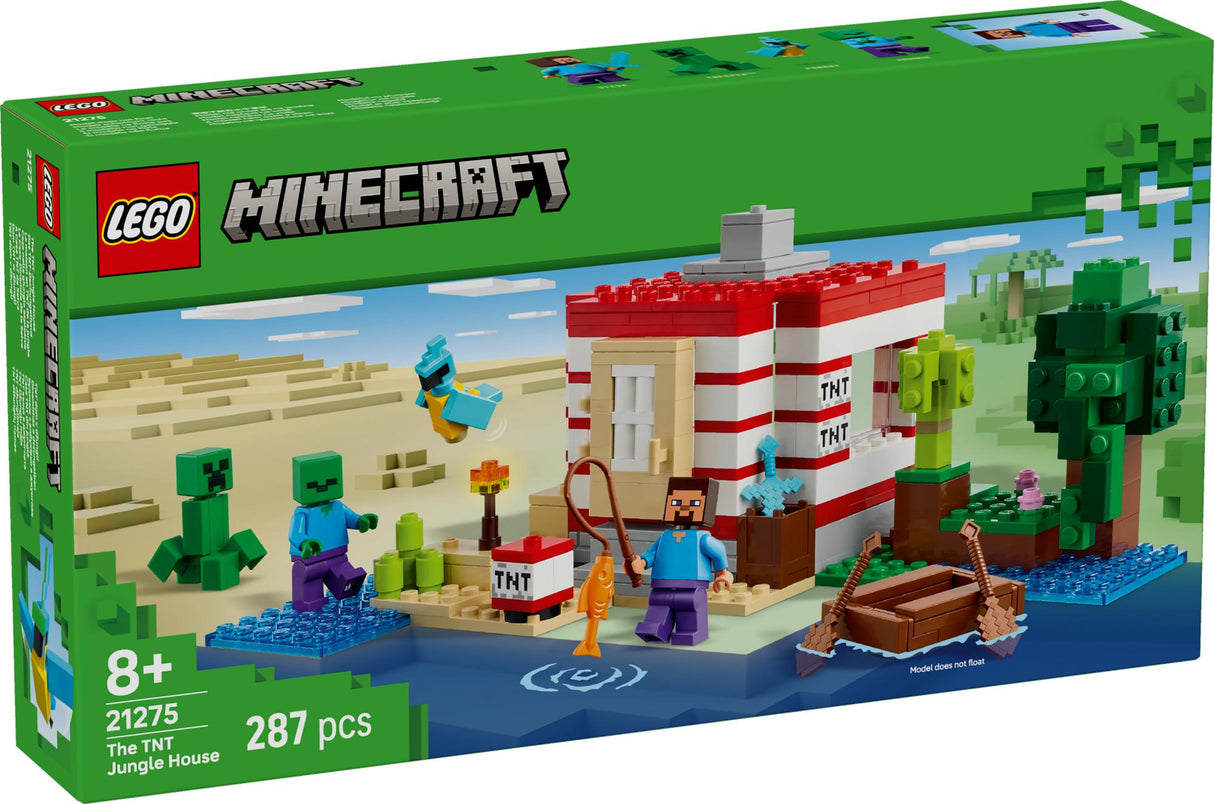 LEGO - Minecraft - The TNT Jungle House (21275) LEGO