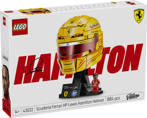LEGO 43022 Editions Scuderia Ferrari HP Lewis Hamilton Helmet Lego