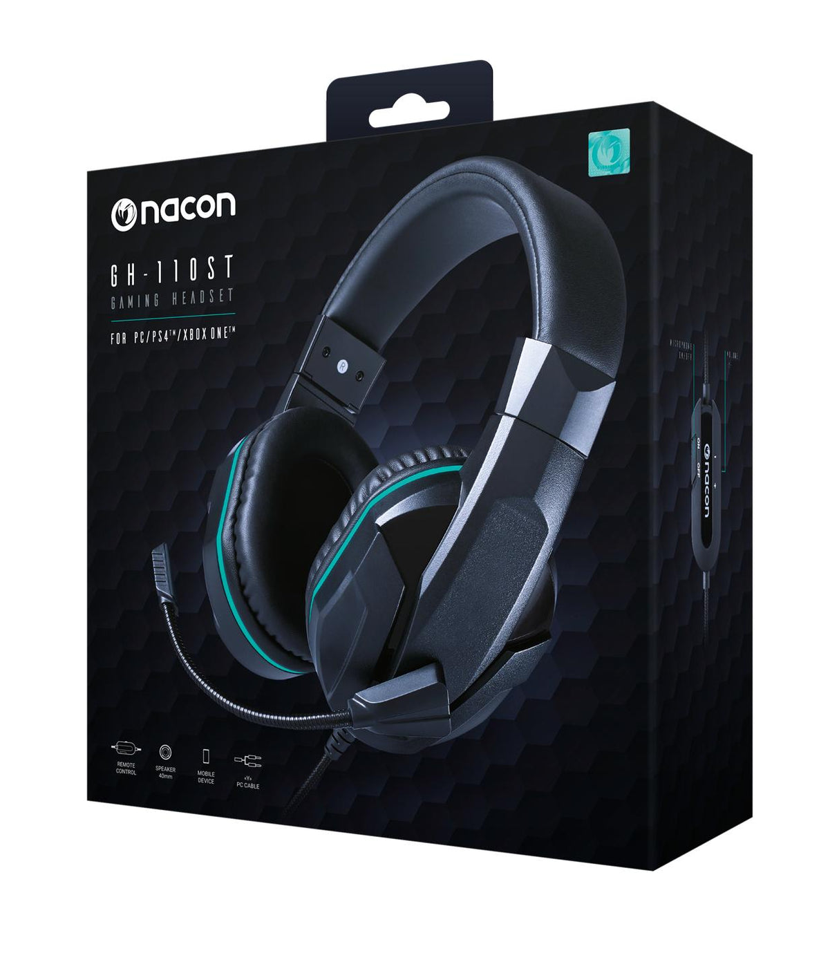 Nacon Stereo Headset Kablet GH-110ST PS4/Xbox/PC