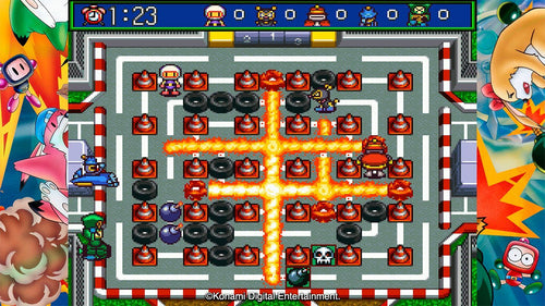 Super Bomberman Collection Nintendo Switch – Gameplay, spilscene 4