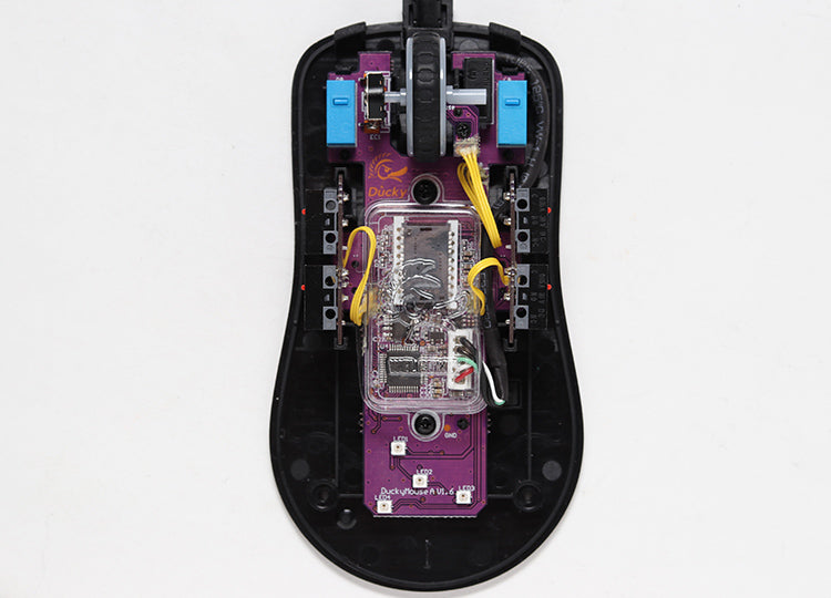 Entenfeder Schwarz & Weiß - Omron D2FC-FK 60M