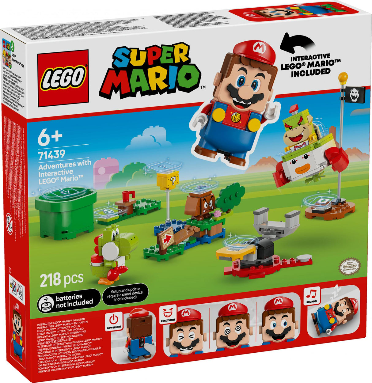 LEGO 71439 Super Mario Adventures with Interactive LEGO Mario LEGO