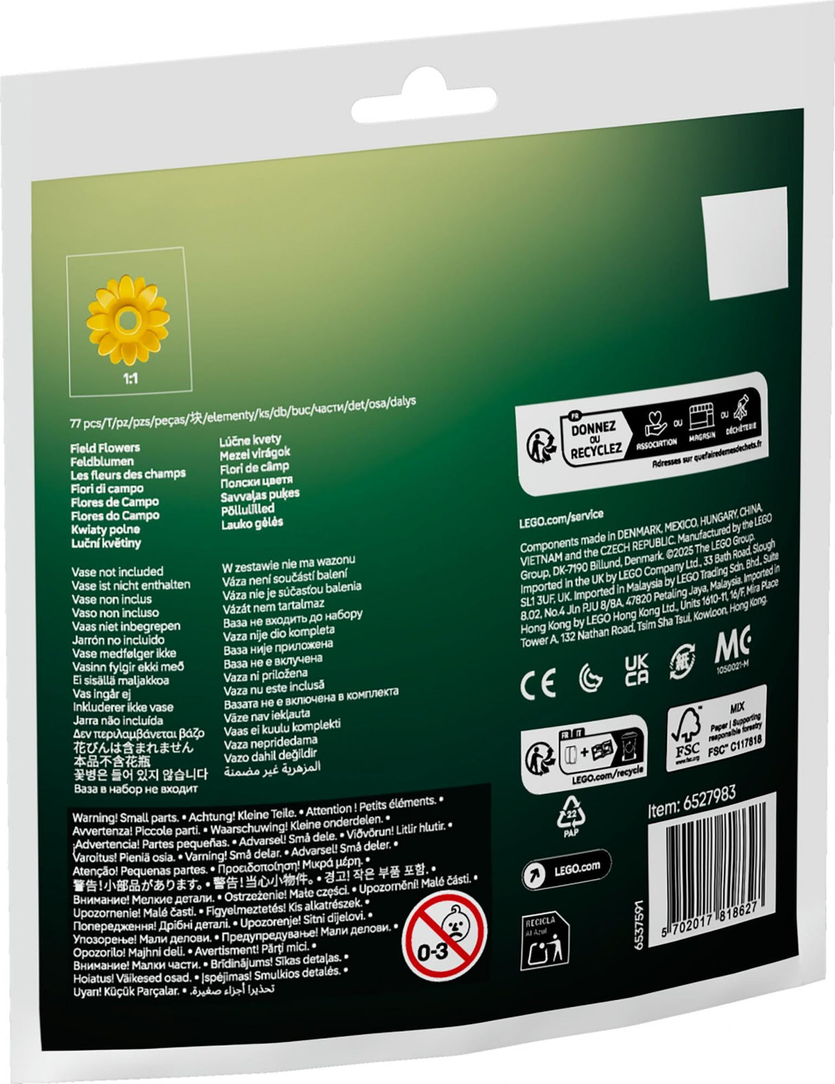 LEGO 30701 Botanicals Field Flowers LEGO