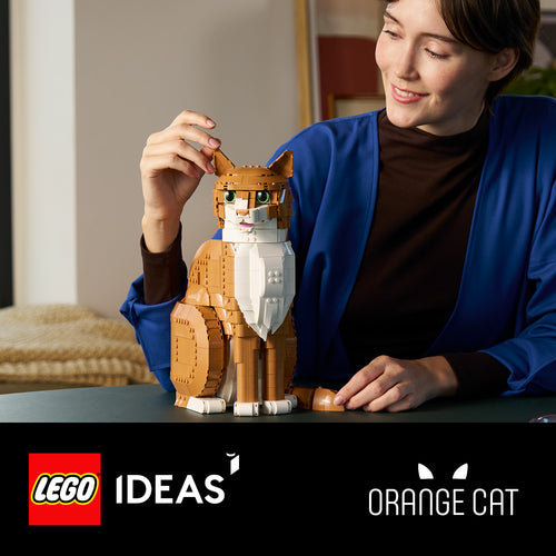 LEGO - LEGO Ideas - Orange Cat (21376.) Lego