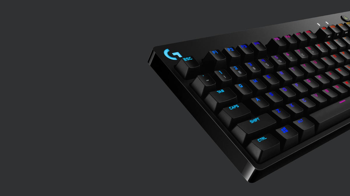 Logitech - PRO Gaming Keyboard - English (UK) - QWERTY Layout - Black - Mechanical Keyswitch - Windows, Mac OS Logitech