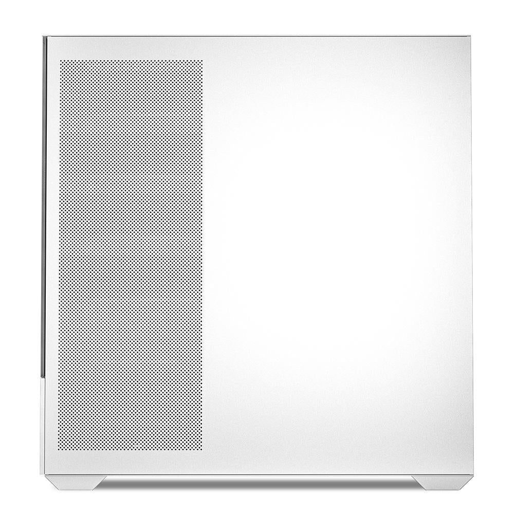 Sharkoon MK6 RGB White Panoramic Dual Tempered Glass 3x 120mm ARGB PWM Fans USB-C BTF Micro-ATX Gaming PC Case Sharkoon