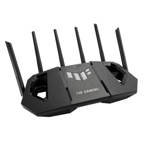 ASUS TUF Gaming BE9400 – set skråt fra siden