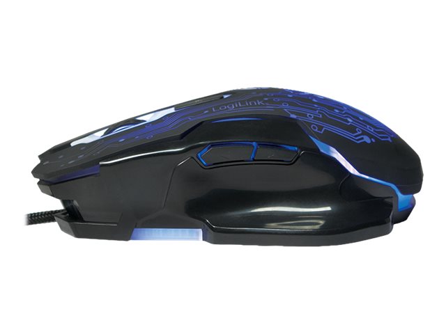 Optisches Kabel für LogiLink Gaming-Maus, Schwarz