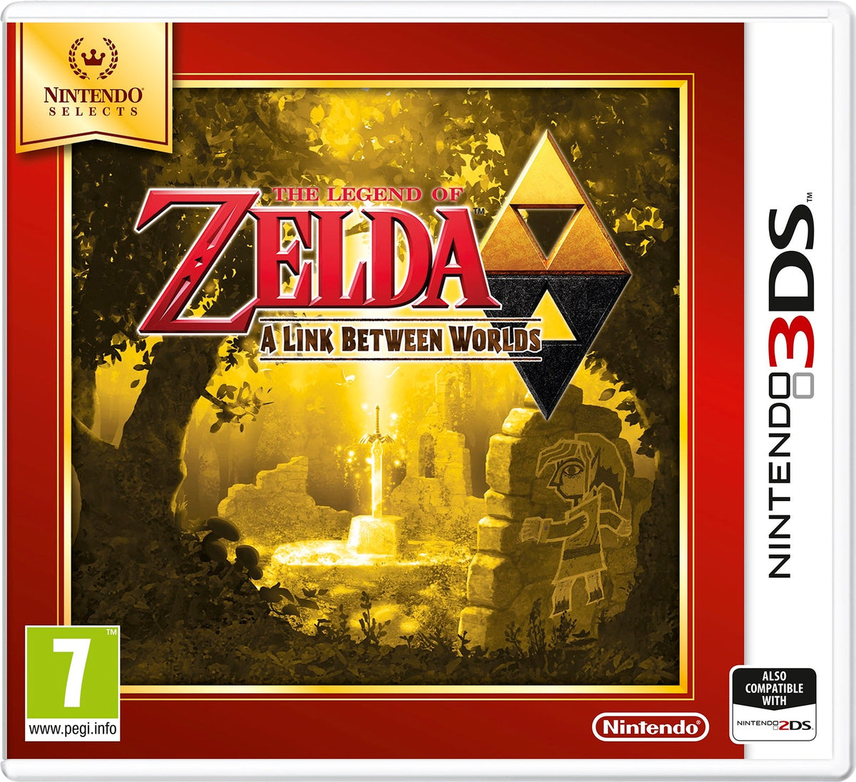 Legend of Zelda: A Link Between Worlds (Select) – emballage