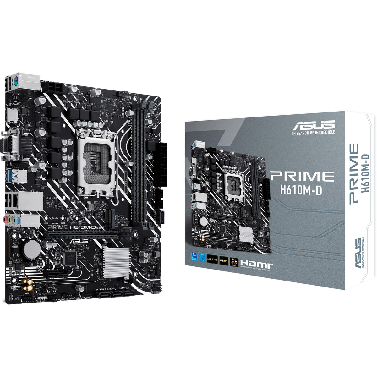 ASUS PRIME H610M-D – LGA1700 bundkort