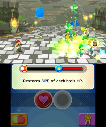 Mario & Luigi Dream Team Bros. Nintendo Selects 3DS – Gameplay, spilscene 4