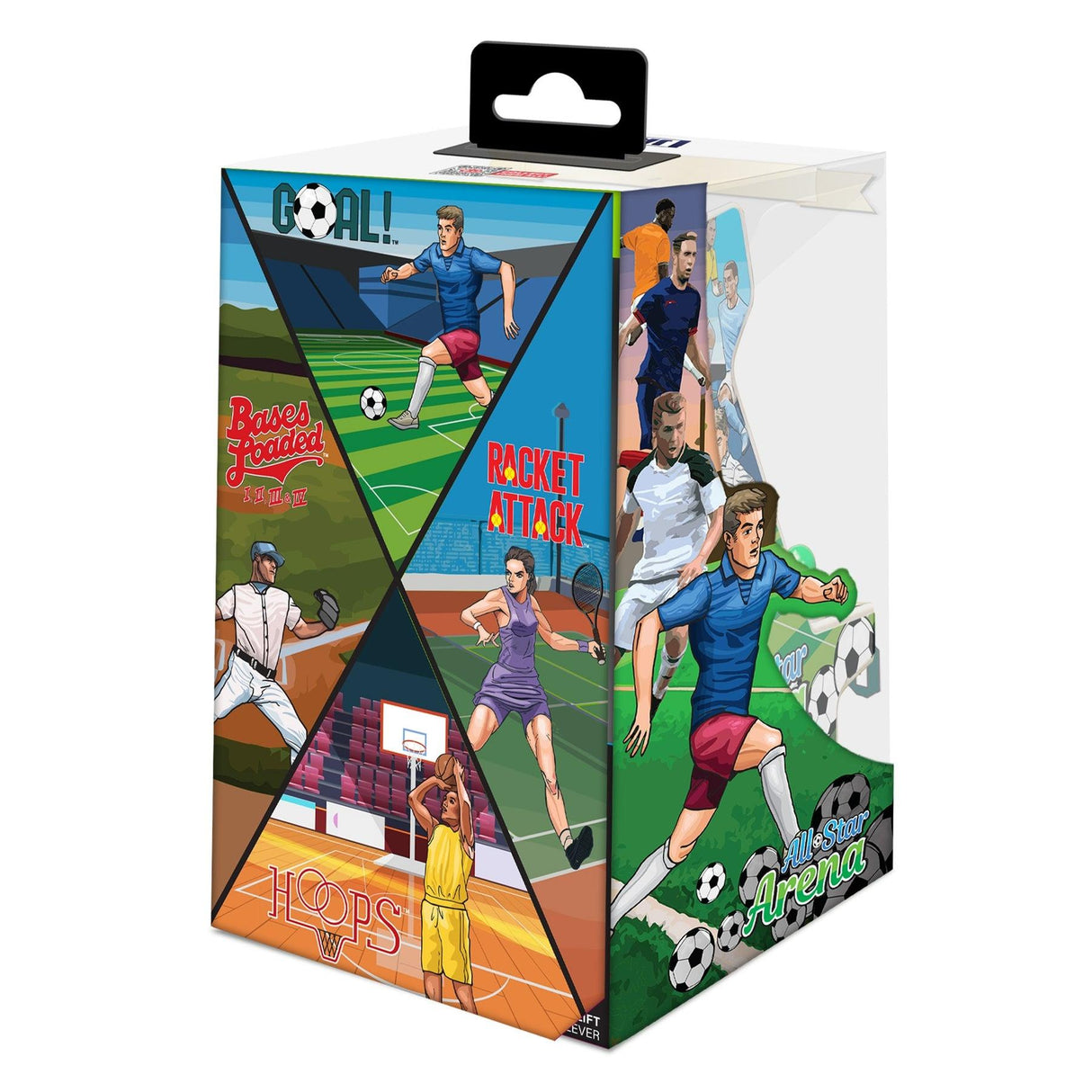 MY ARCADE, MICRO PLAYER 6.75 ALL-STAR ARENA SAMMLER-RETRO (307 SPIELE IN 1), WEISS