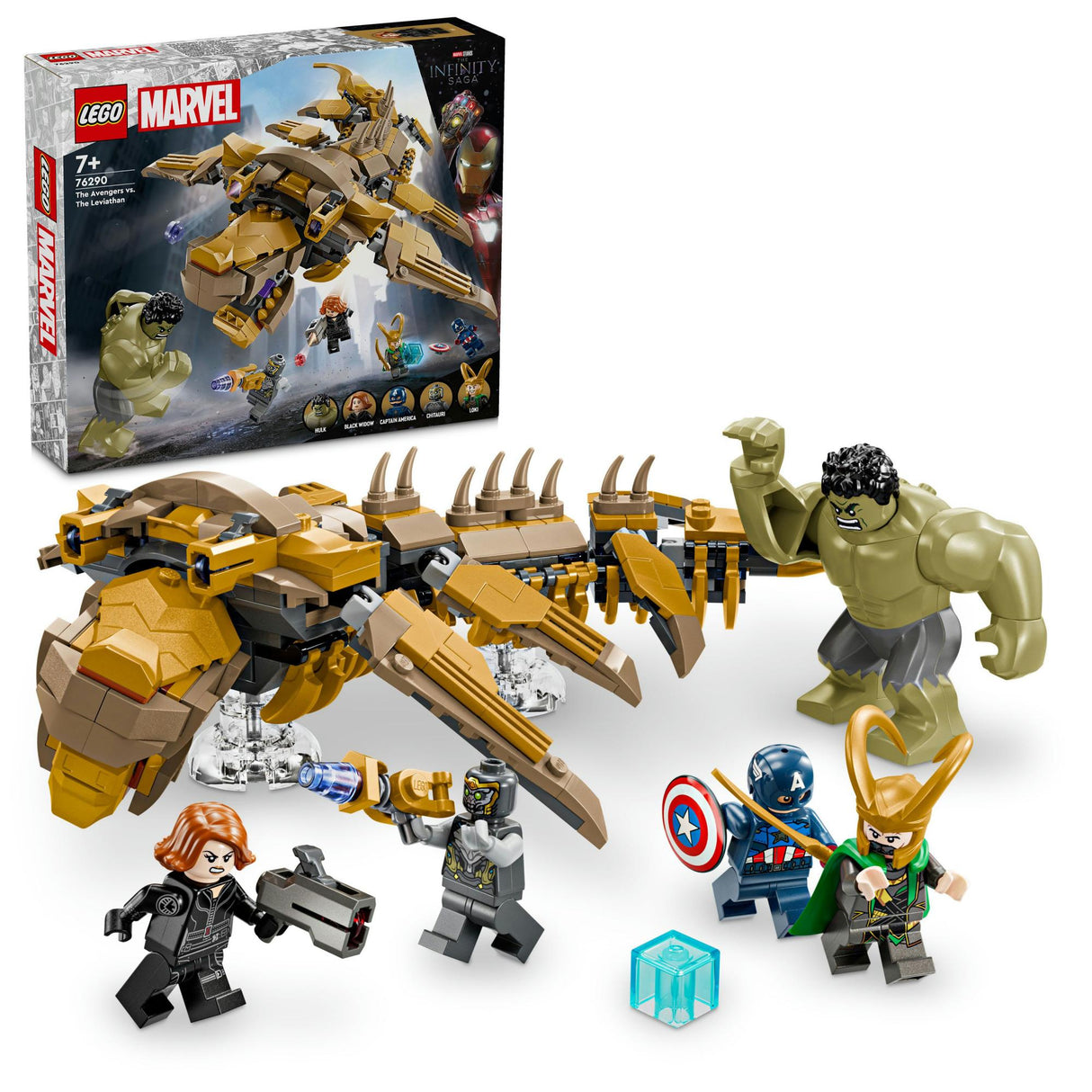 LEGO 76290 Marvel Super Heroes Avengers vs. Leviathan, construction toy LEGO