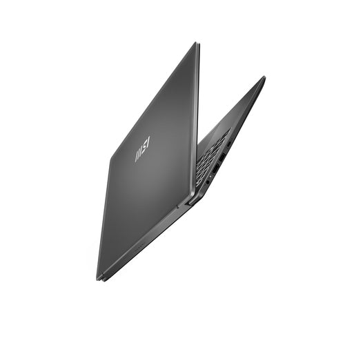 MSI Modern 15 F1MG-1245FRNN – bagside af skærm og kabinet
