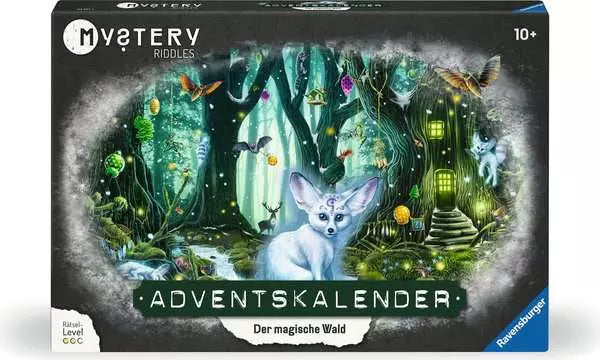 Ravensburger Mystery – Der magische Wald julekalender – tysk