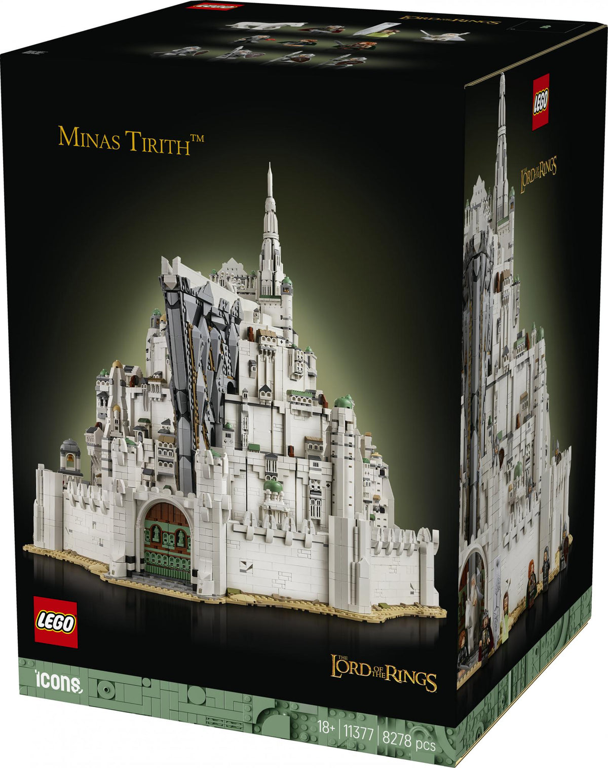 LEGO - Icons - The Lord of the Rings: Minas Tirith™ (11377) LEGO
