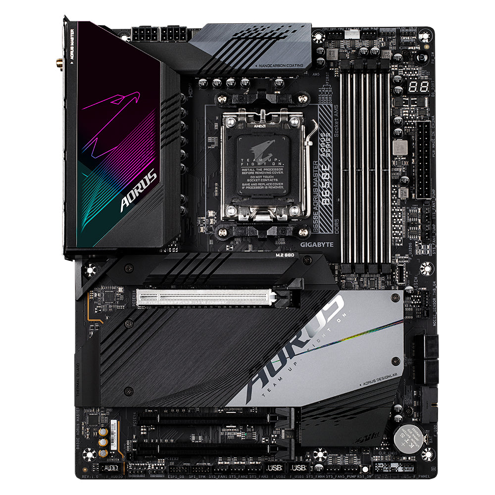 GIGABYTE B650E AORUS MASTER, motherboard (black) GigaByte