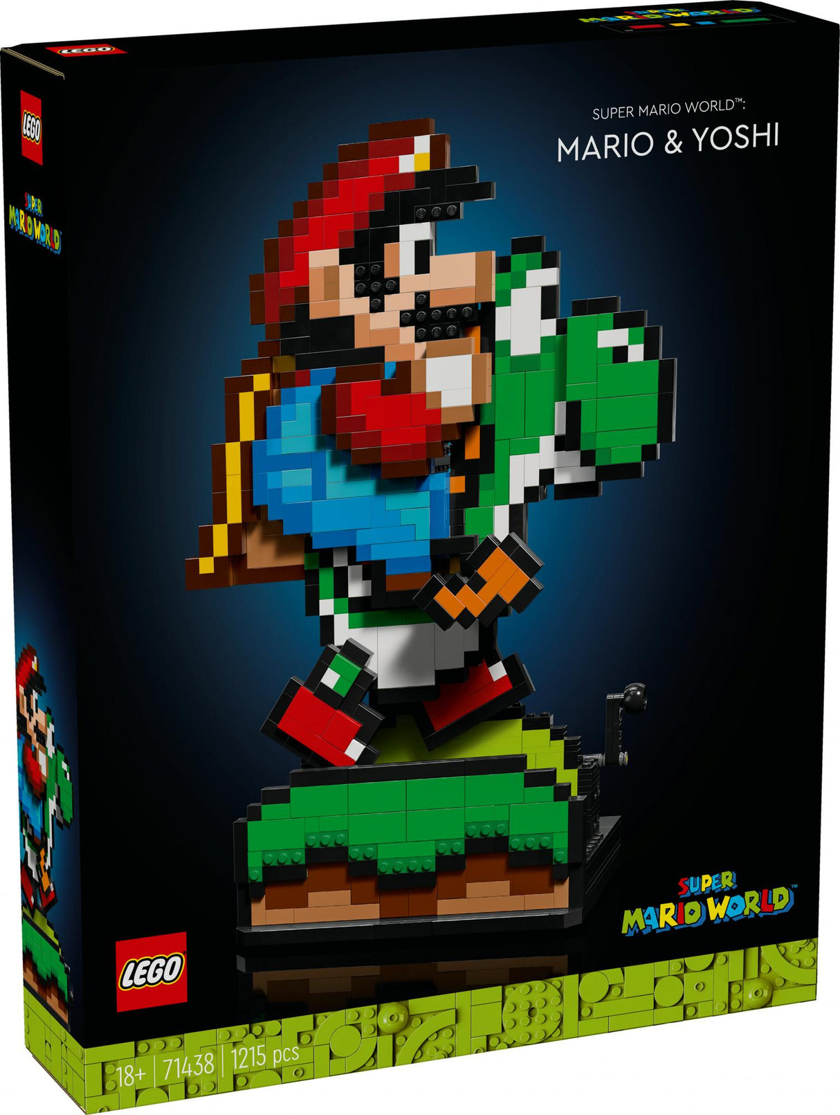 LEGO 71438 Super Mario World: Mario & Yosh LEGO