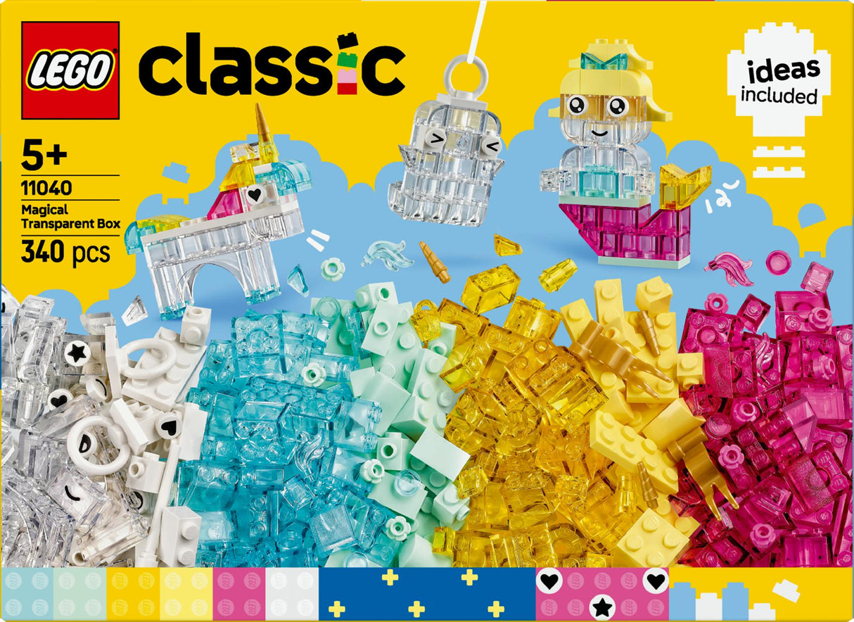 LEGO 11040 Classic magic box with transparent bricks LEGO