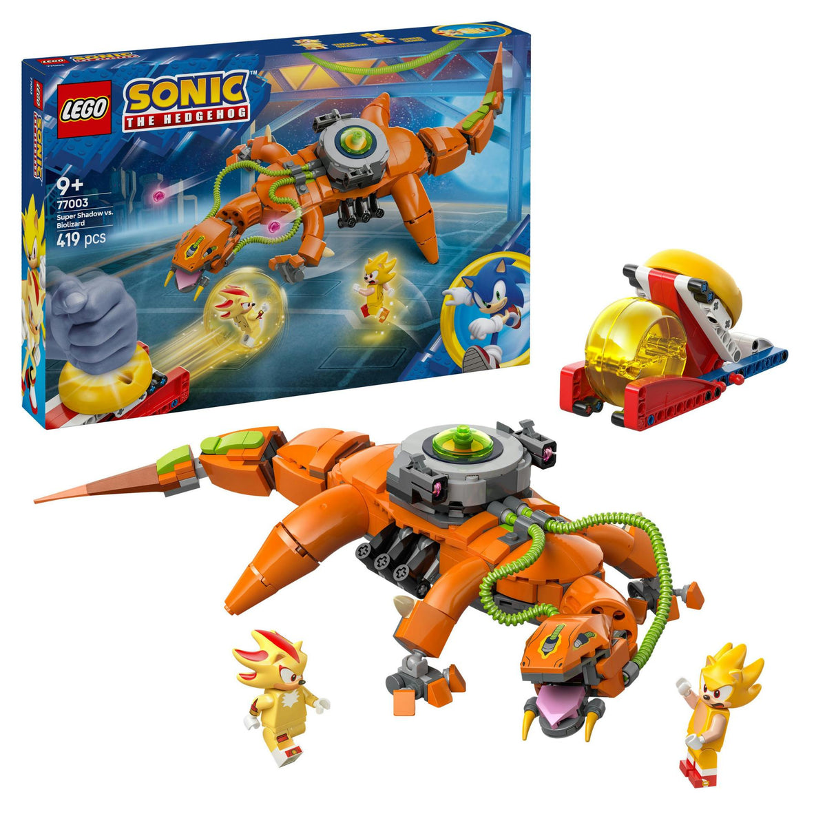 LEGO 77003 Sonic the Hedgehog Super Shadow vs. Biolizard LEGO
