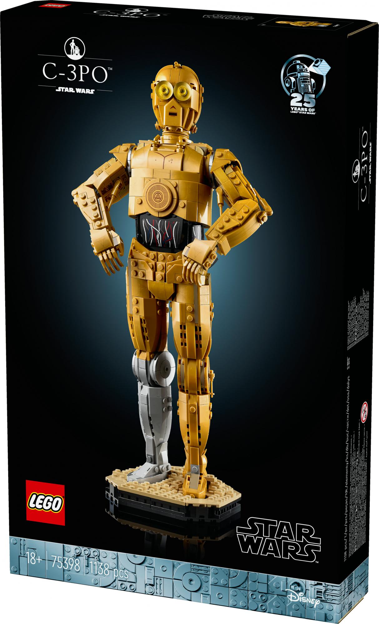 LEGO 75398 Star Wars C-3PO, construction toy LEGO
