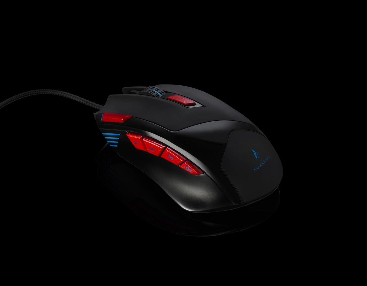 SUREFIRE - Eagle Claw Gaming-Maus mit 9 Tasten RGB