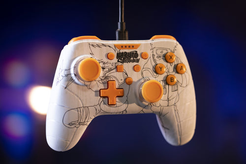 Konix Naruto Kakashi – kablet controller til Switch og PC – hvid – produktbillede 5