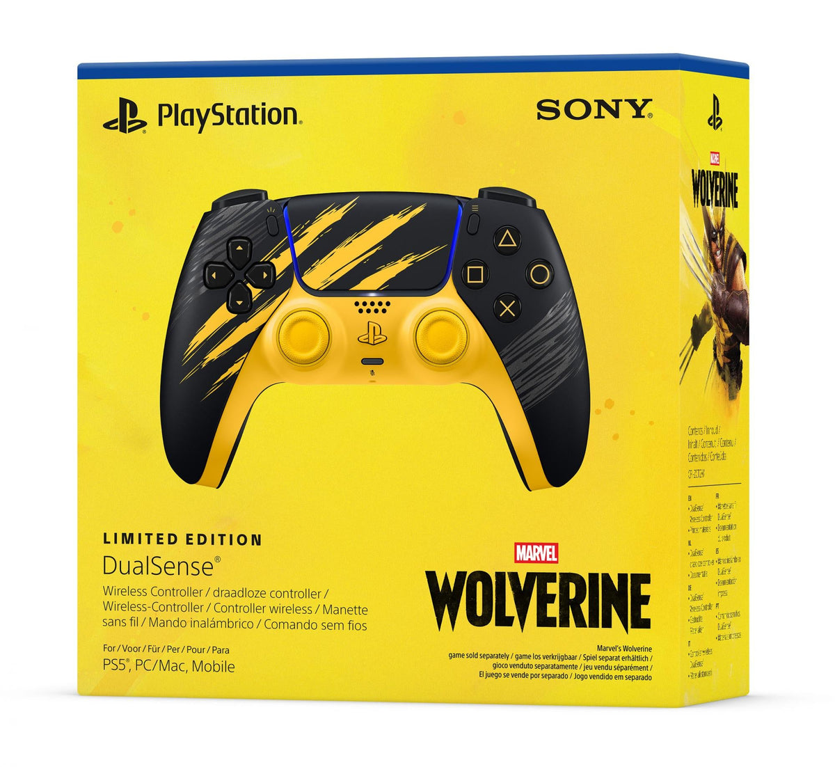 Sony DualSense-controller til PS5 – (Wolverine Yellow) – produktdetalje 9