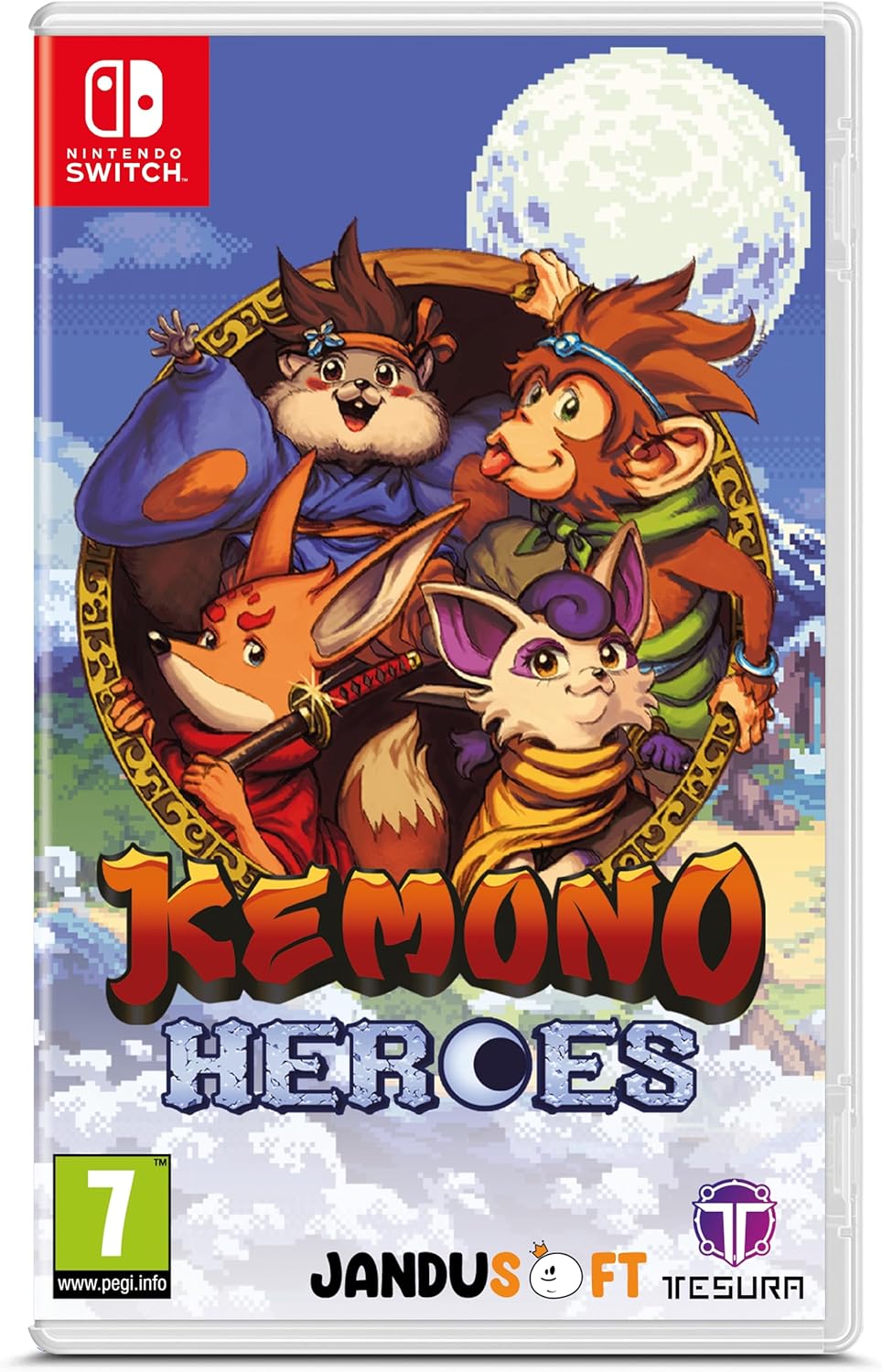Kemono Heroes – Nintendo Switch – spilomslag