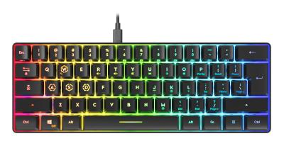 Speedlink - LETOS RGB 60% Gaming Keyboard - US Layout - Black Speedlink