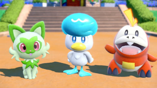 Pokémon Violet – de tre starter-Pokémon