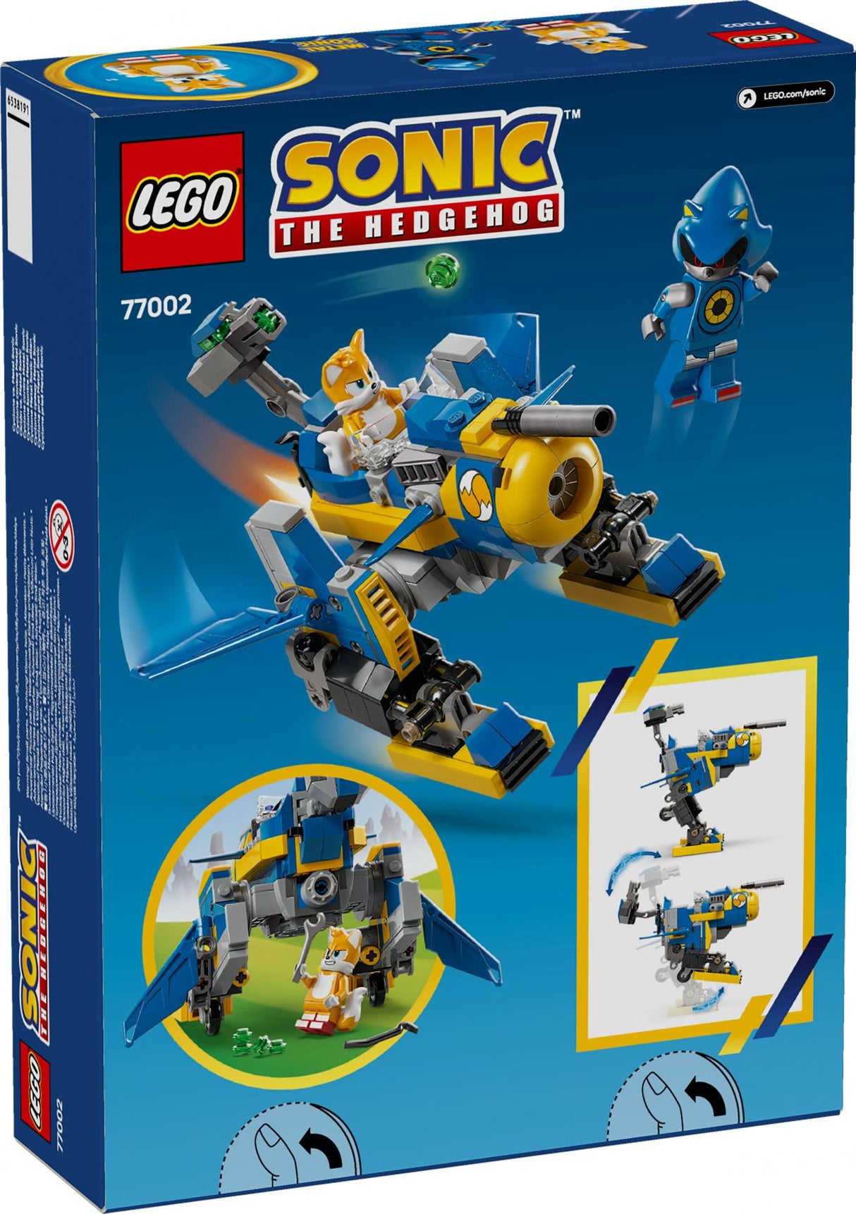 LEGO 77002 Sonic the Hedgehog Cyclone vs. Metal Sonic LEGO