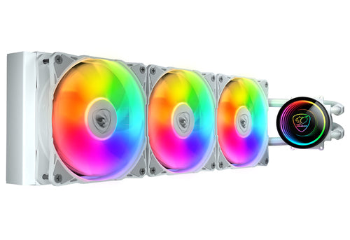 COUGAR Poseidon Elite 360, ARGB, hvid AIO-vandkøler – produktdetalje
