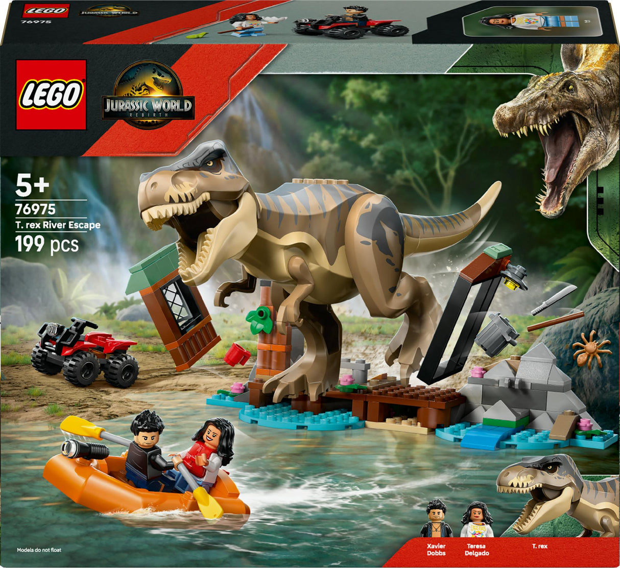 Lego - T. rex River Escape (6533325) LEGO