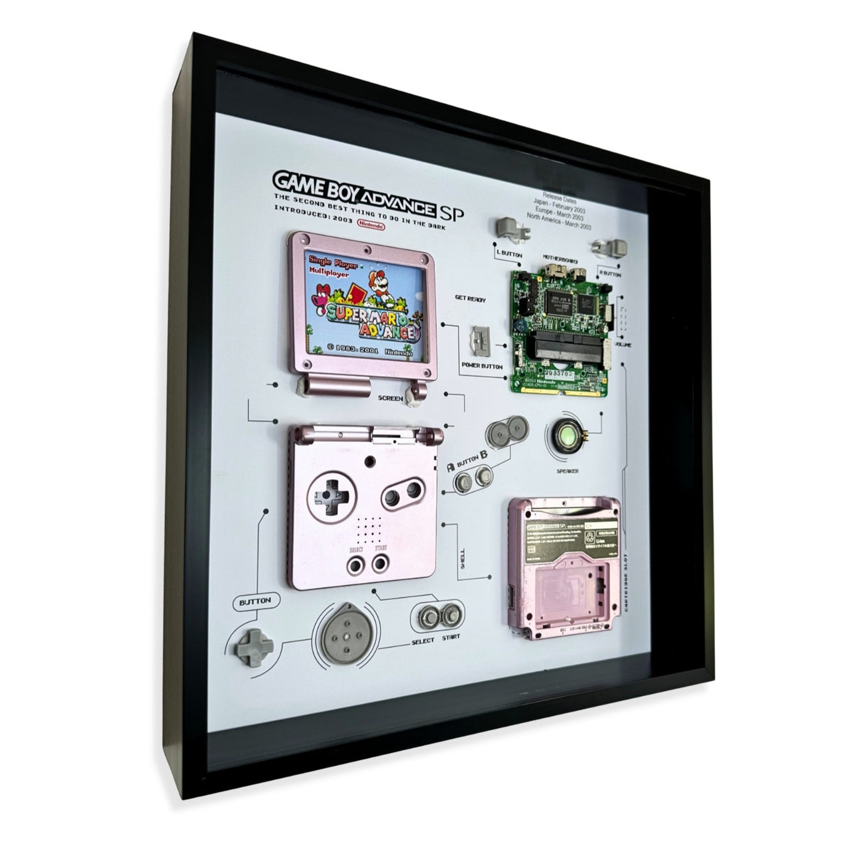 GRC Retro Art Game Boy Advance SP – pink