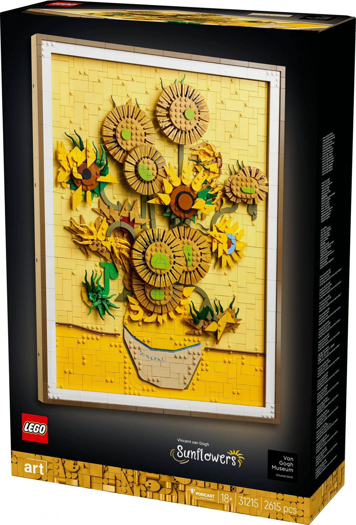 LEGO 31215 Art Vincent van Gogh - Sunflowers LEGO