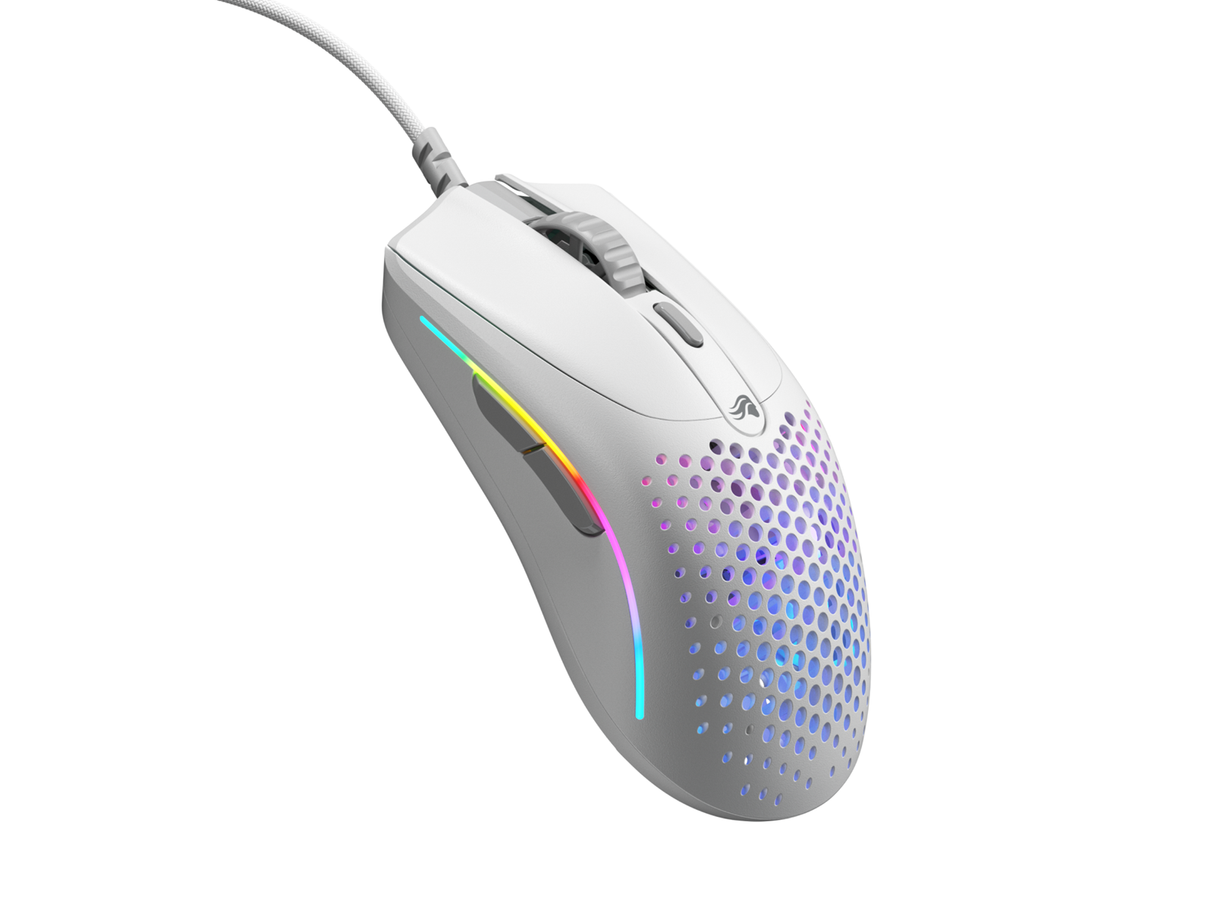 Glorious Model O 2 Mini - Mat hvid Glorious