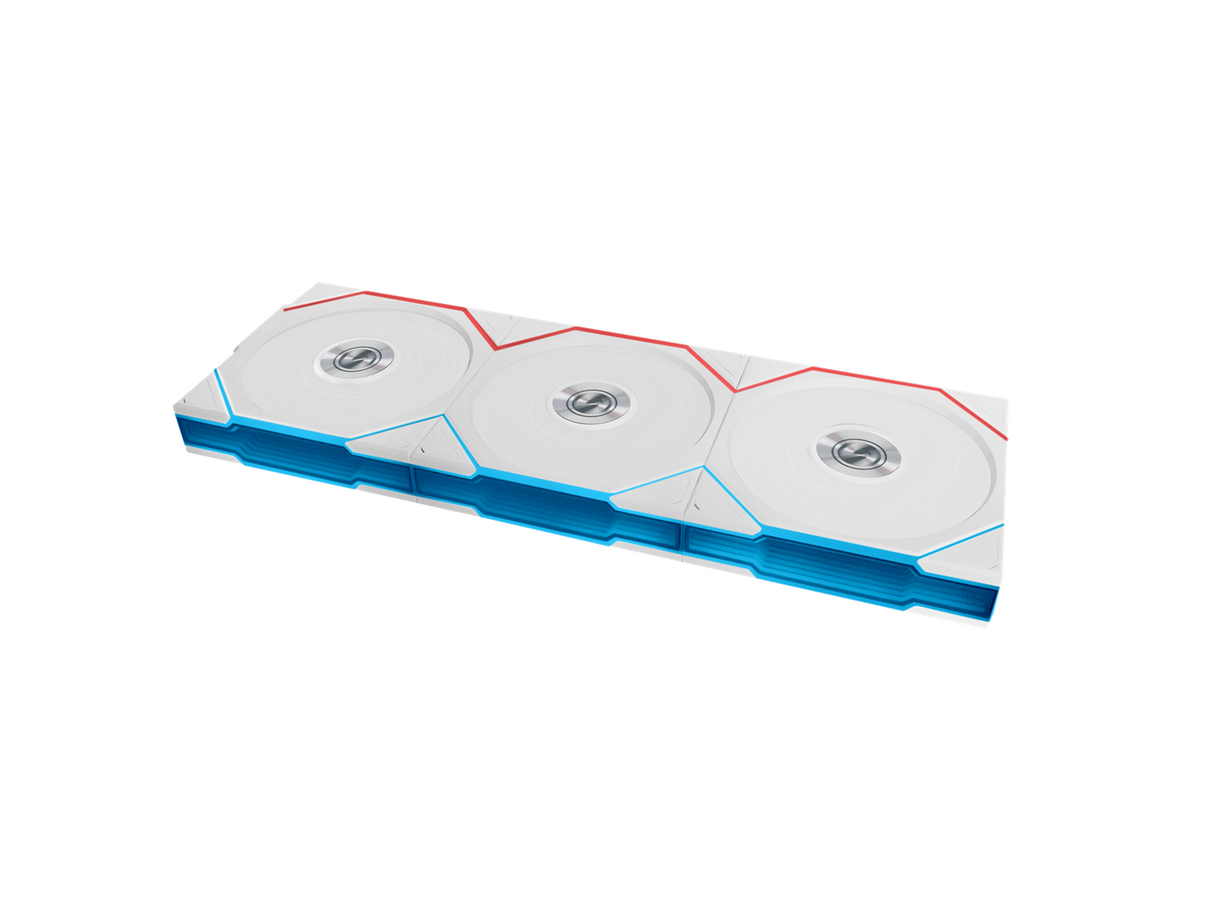 Lian Li UNI FAN TL Wireless Reverse, 3-pak, Hvid - 120 Lian Li