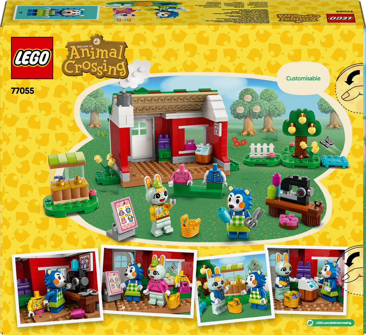 LEGO 77055 Animal Crossing The Tailor Sisters' Tailor Shop LEGO