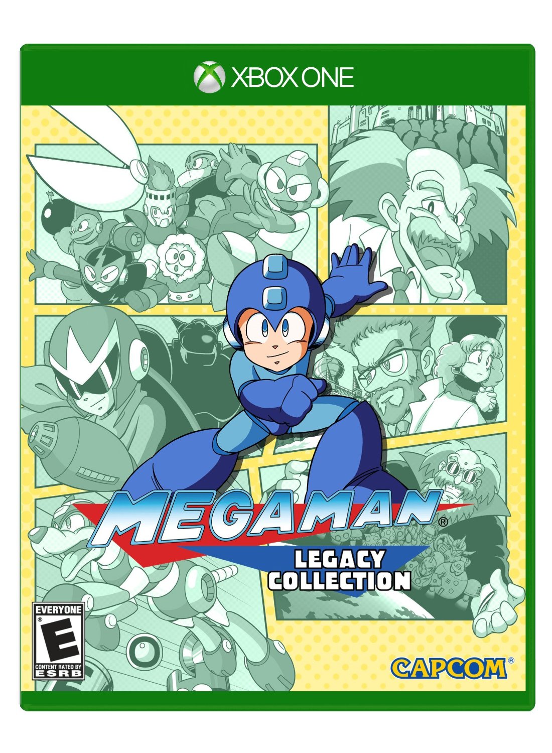 Mega Man Legacy Collection – Import – Xbox One – spillets forside