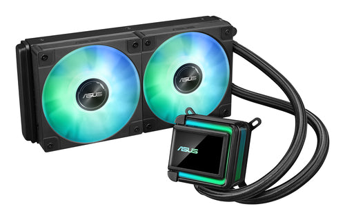 ASUS LC 240 ARGB – set skråt forfra (vinkel 2)