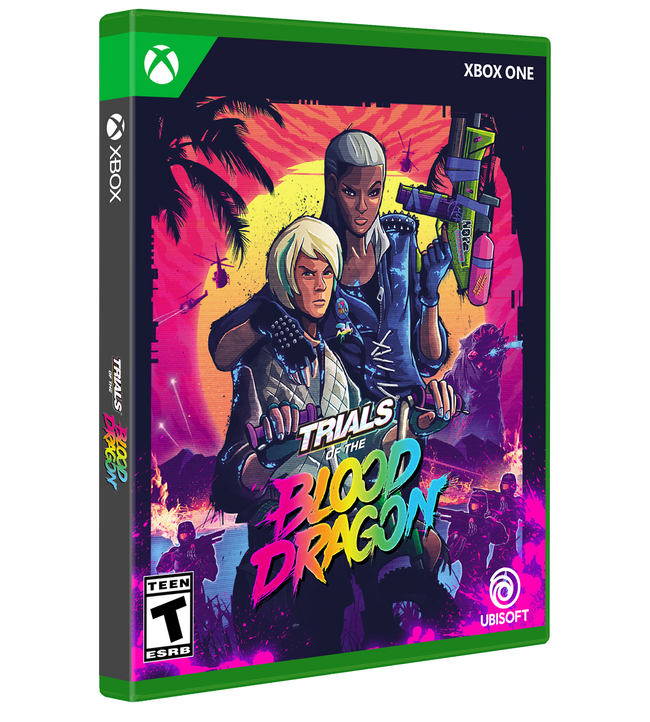 Trials of the Blood Dragon – Limited Run – import – Xbox One – spilomslag