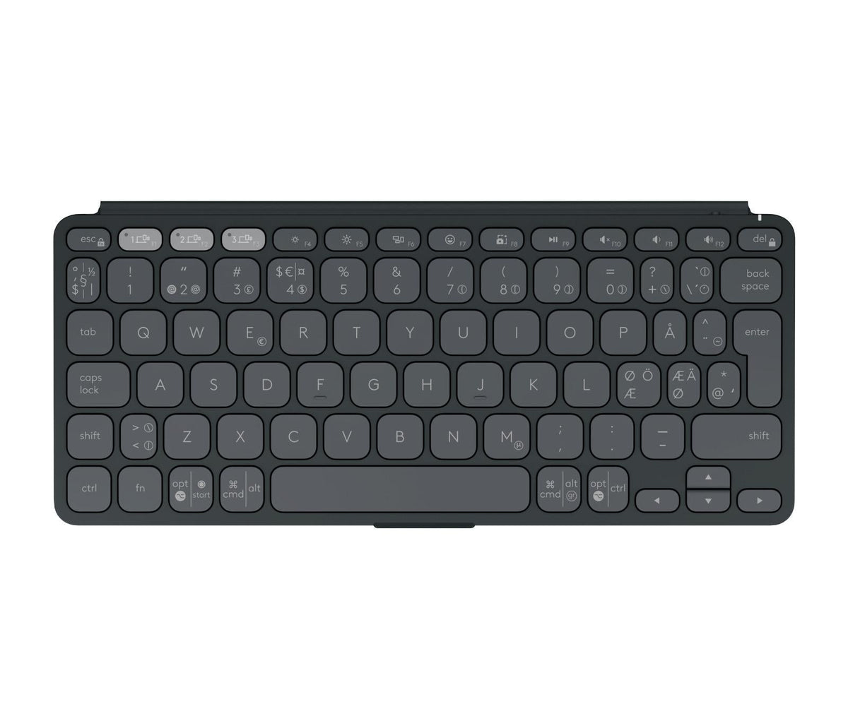 Logitech - Keys-To-Go 2 Portable Wireless Keyboard for Tablets - Nordic Logitech