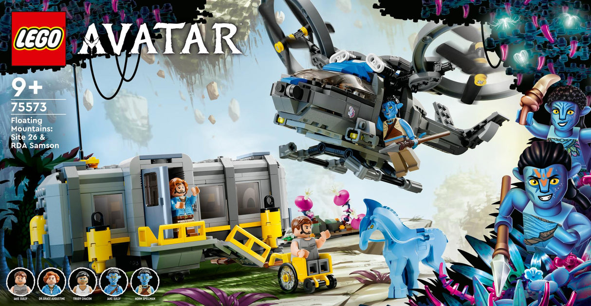LEGO 75573 Avatar Floating Mountains: Site 26 and RDA Samson LEGO