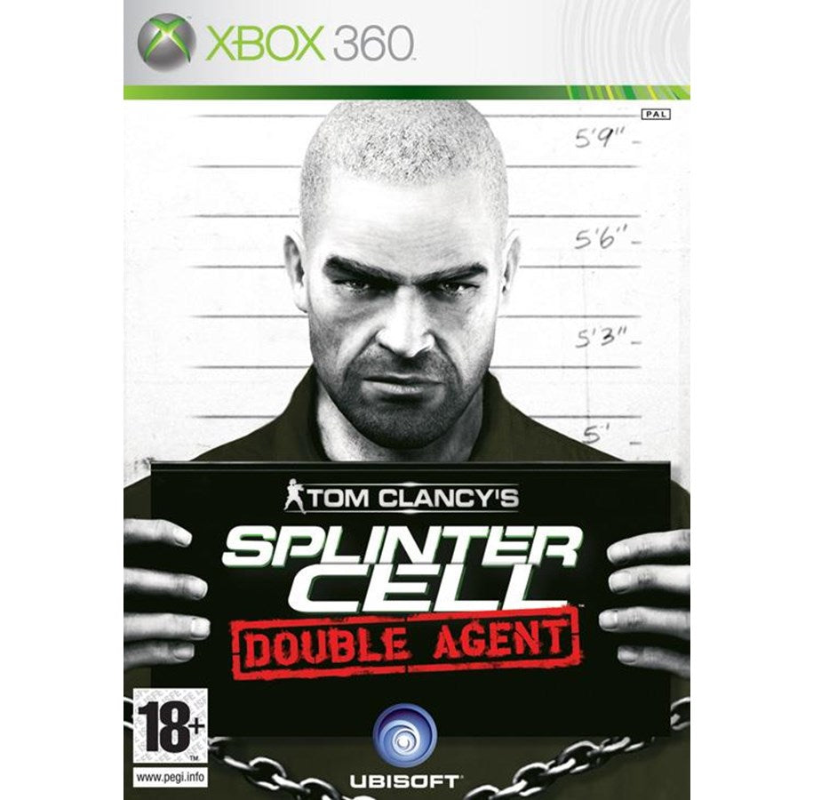 Tom Clancy's Splinter Cell: Double Agent – Xbox 360 – spilomslag