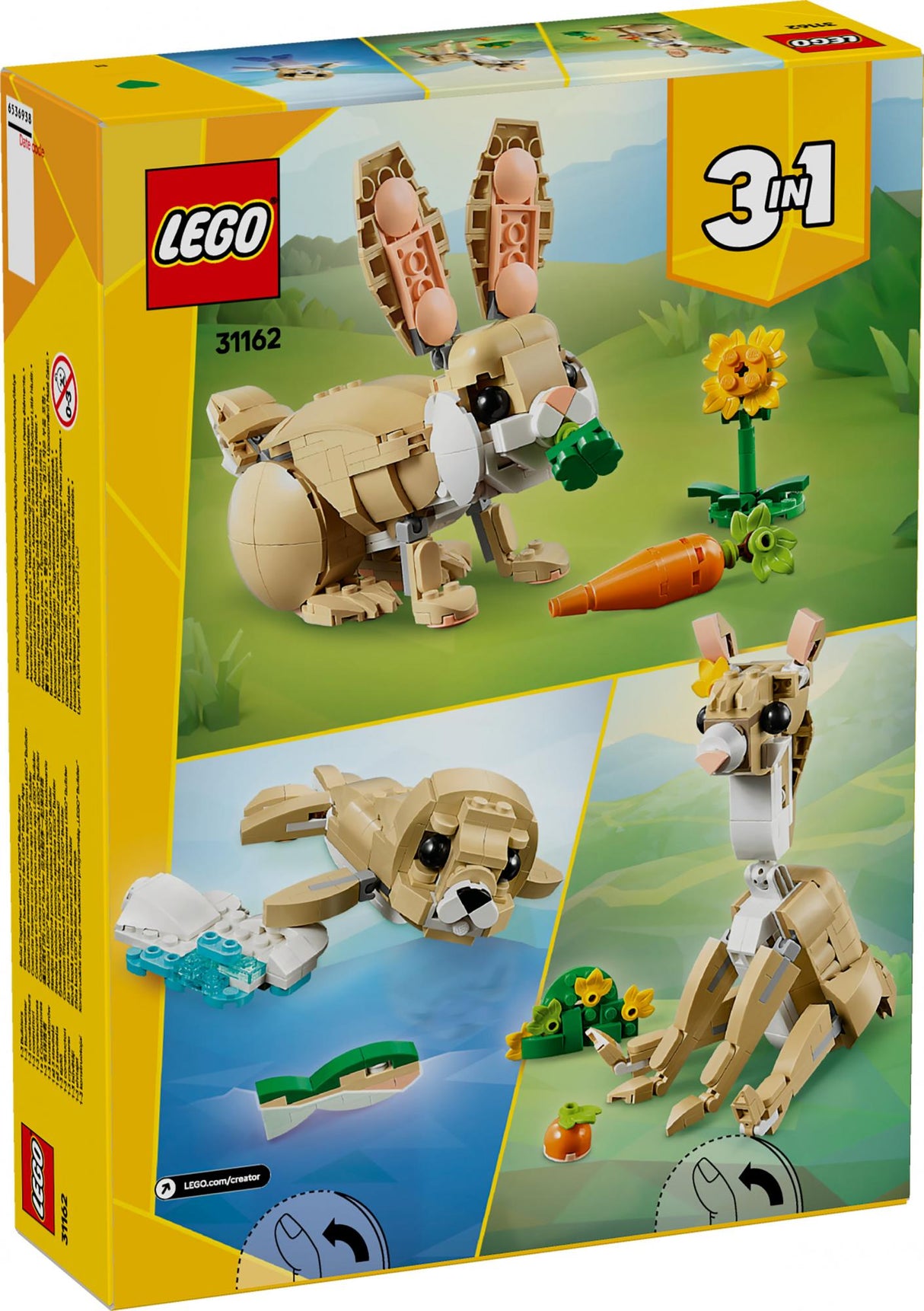 LEGO - LEGO Creator - Cute Bunny (31162) LEGO