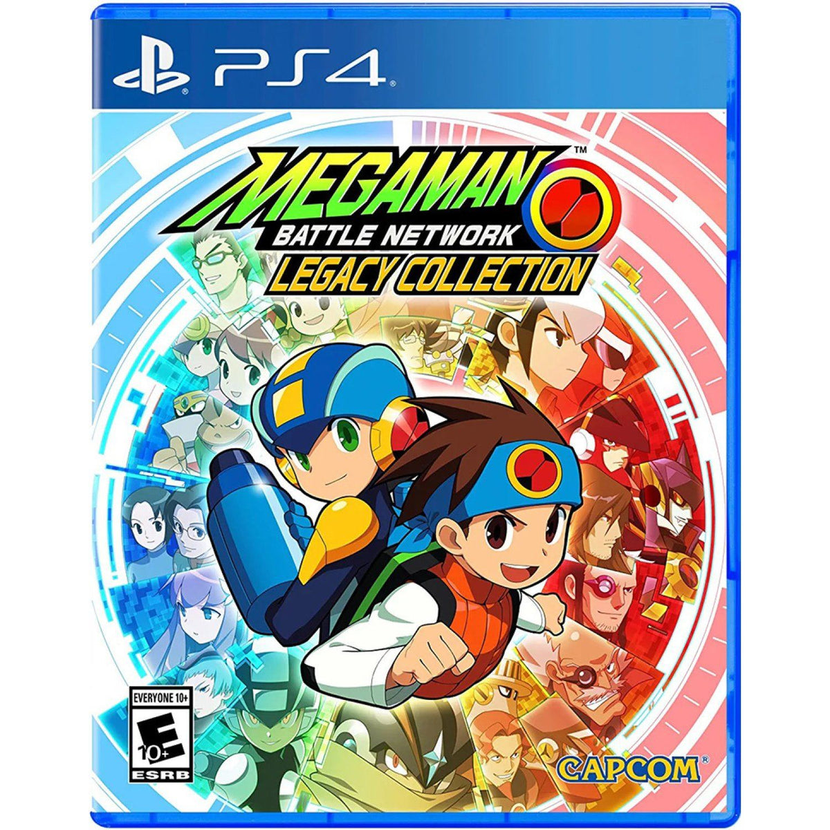 Mega Man Battle Network Legacy Collection (Import) – PlayStation 4 – spilomslag