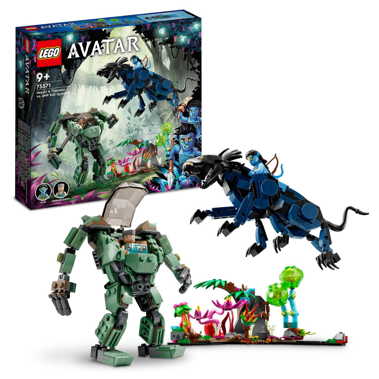 LEGO Avatar - Neytiri & Thanator vs. AMP Suit Quaritch (75571) LEGO