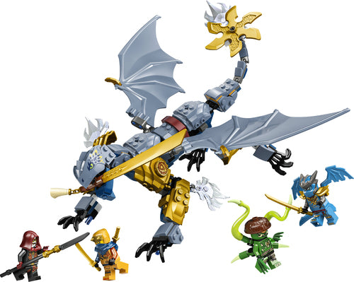 LEGO NINJAGO 71855 – Ninjadragen Riyus kamp – bygget Riyu-drage med fire minifigurer