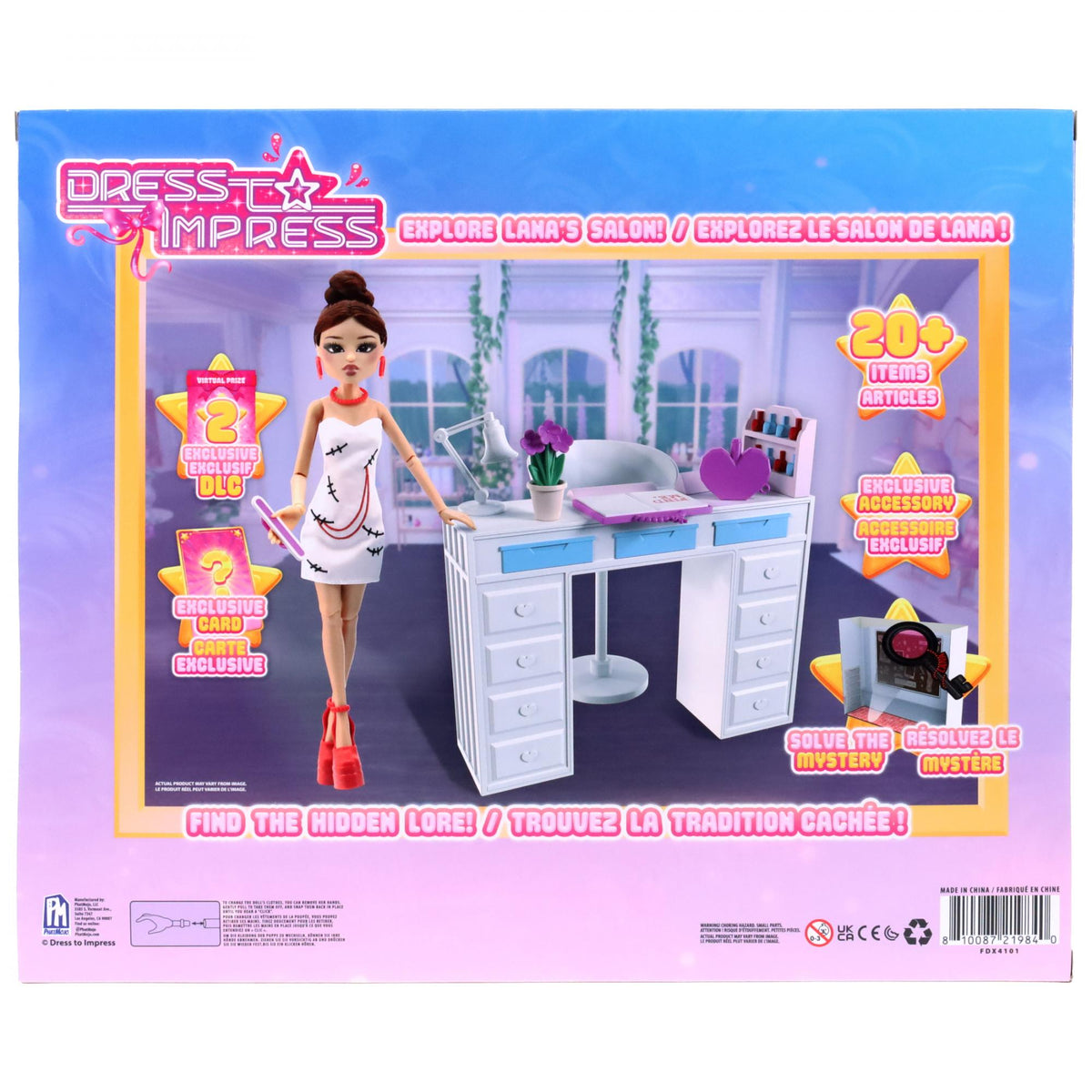 Roblox - Dress to Impress Fashion Doll Deluxe Set Lana (910377) Roblox